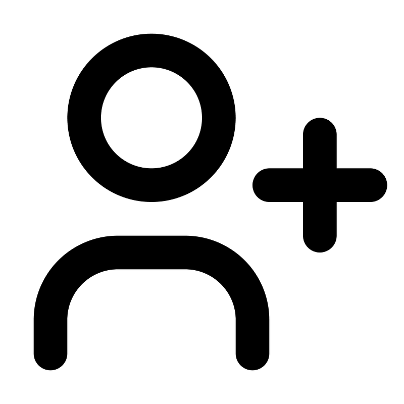 Userplus icon. Free download transparent .PNG Creazilla