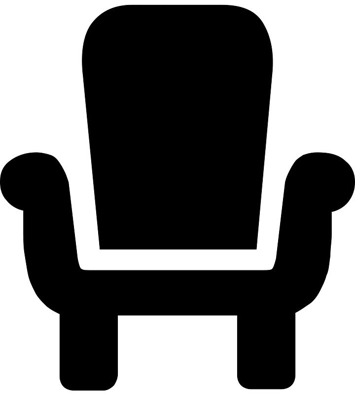 Armchair icon. Free download transparent .PNG Creazilla