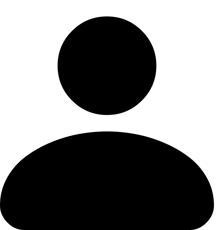 User person icon. Free download transparent .PNG Creazilla