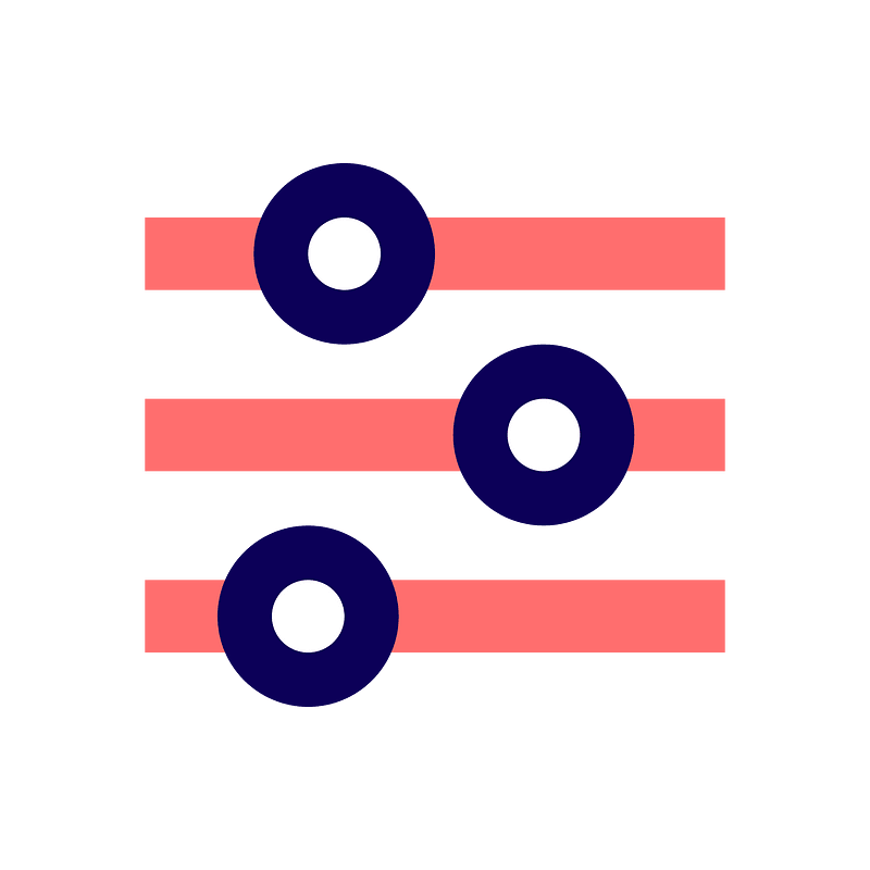 Equaliser icon. Free download transparent .PNG Creazilla