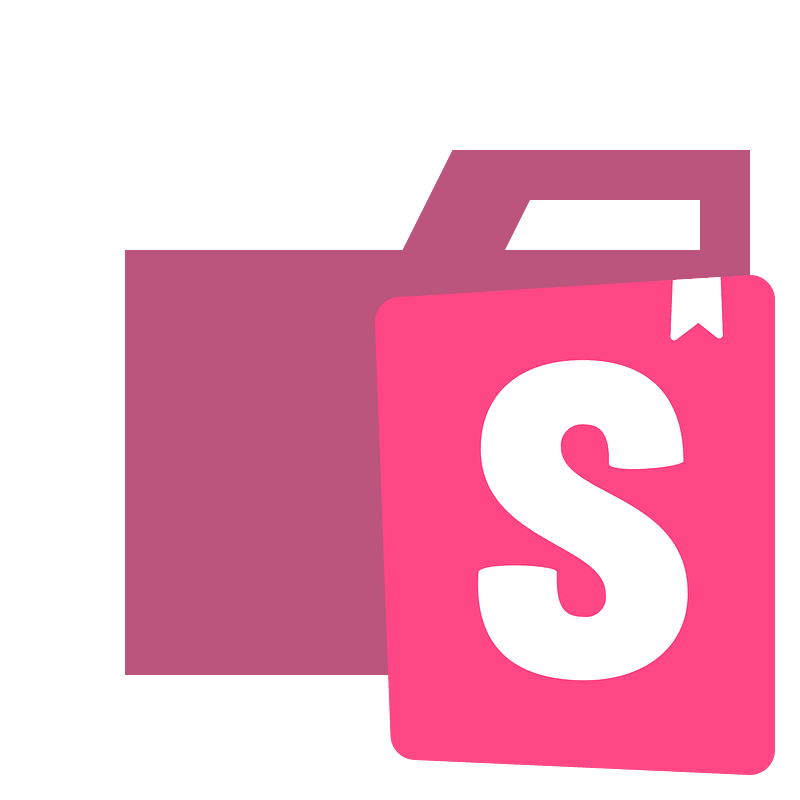 Folder type story icon. Free download transparent .PNG Creazilla