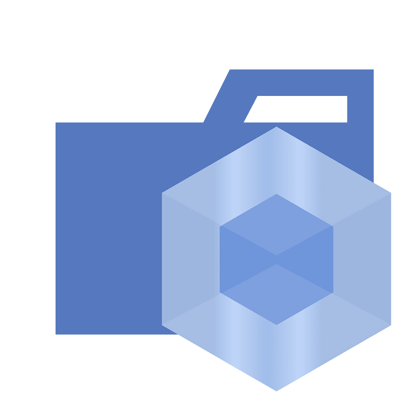 Folder type webpack icon