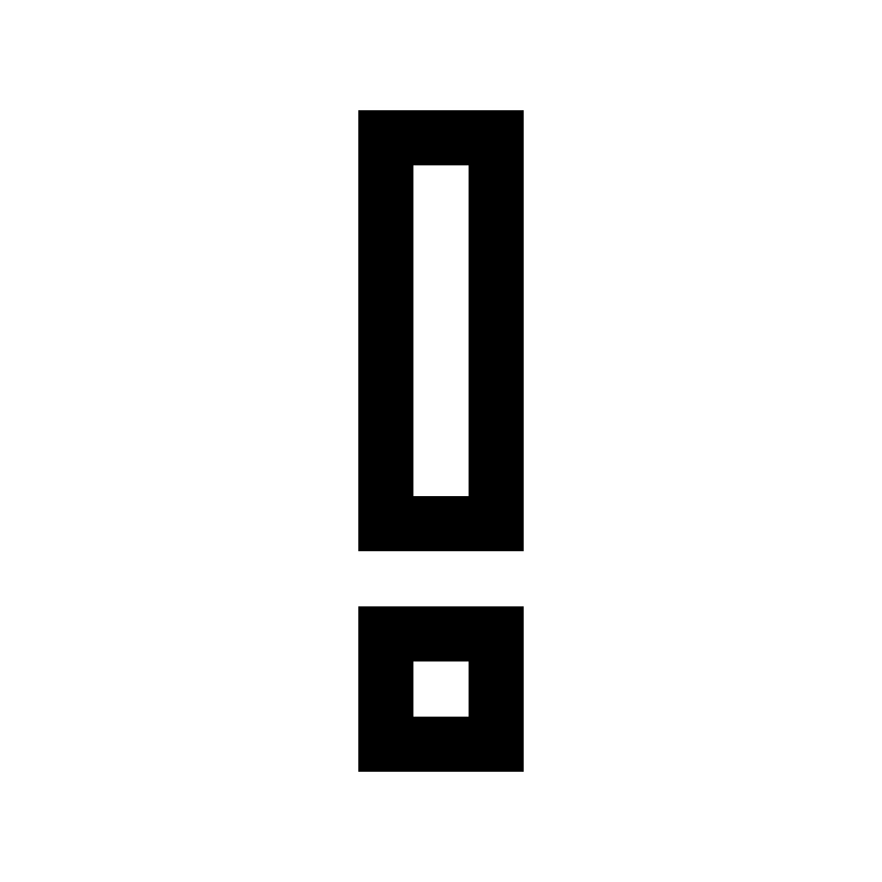 Exclamation mark icon. Free download transparent .PNG | Creazilla