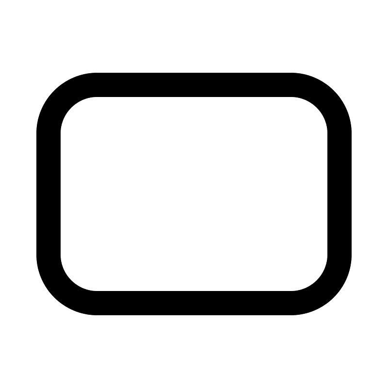 Rounded rectangle icon