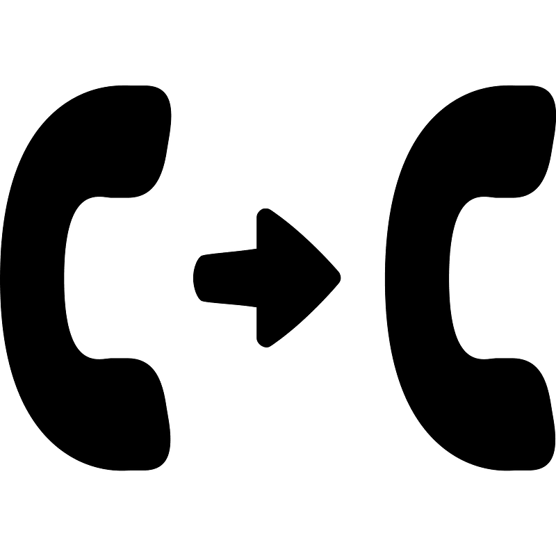Call Transfer icon. Free download transparent .PNG Creazilla
