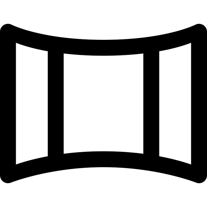 Panorama icon. Free download transparent .PNG Creazilla