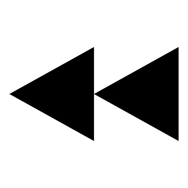 Backward icon. Free download transparent .PNG Creazilla
