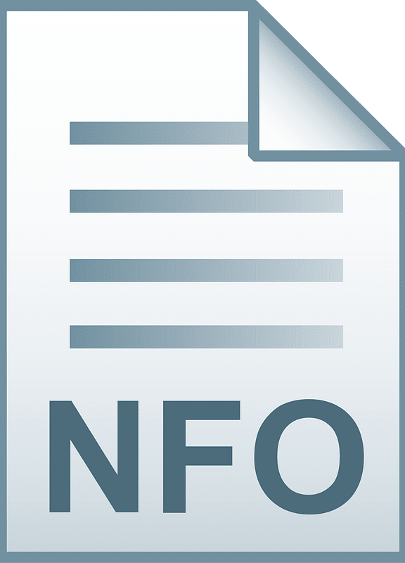 Nfo icon. Free download transparent .PNG | Creazilla