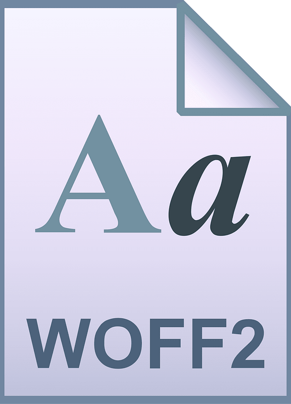 Woff icon. Free download transparent .PNG Creazilla