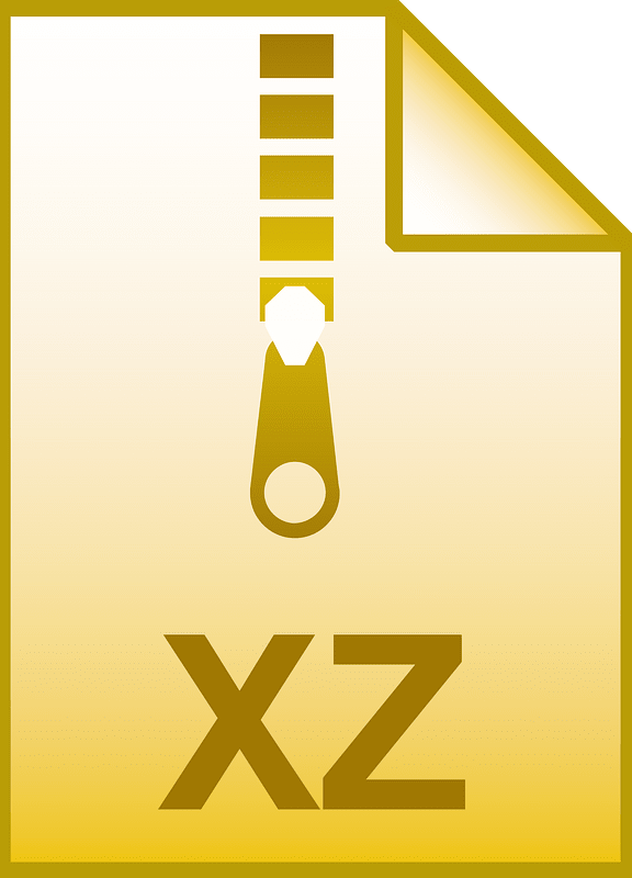 Xz icon. Free download transparent .PNG Creazilla