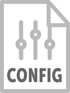 Config icon. Free download transparent .PNG | Creazilla