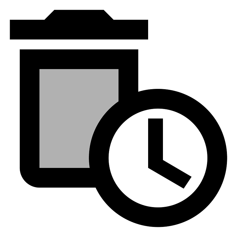 Auto delete icon. Free download transparent .PNG Creazilla