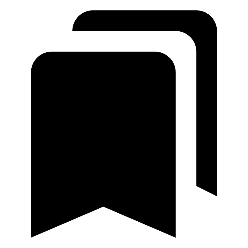Bookmarks icon. Free download transparent .PNG Creazilla