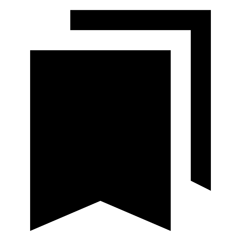 Bookmarks icon. Free download transparent .PNG Creazilla