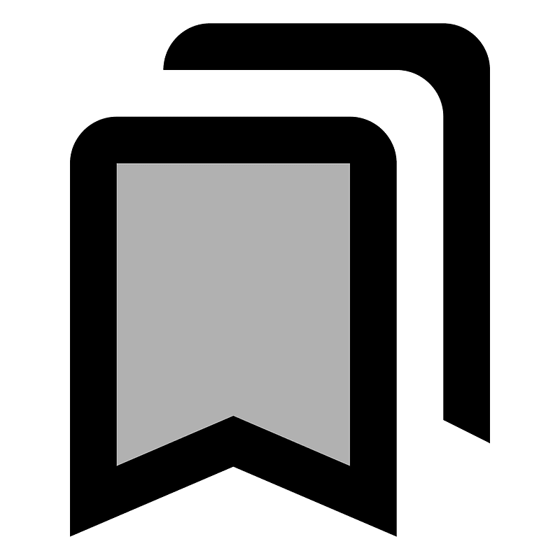 Bookmarks icon. Free download transparent .PNG Creazilla