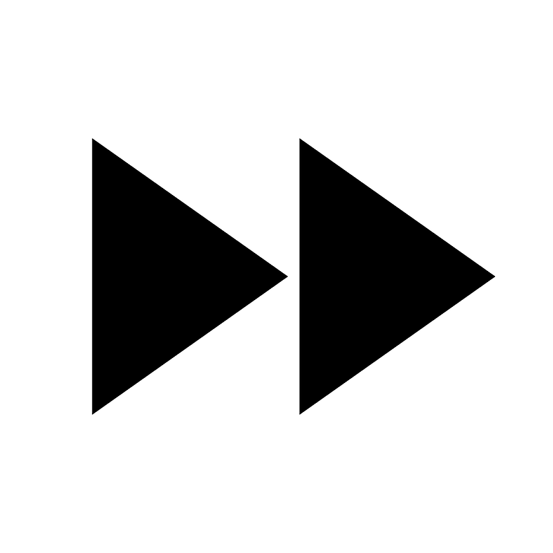 Fast forward icon. Free download transparent .PNG Creazilla