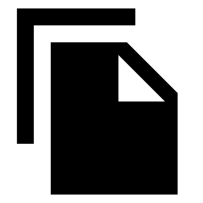 File copy icon. Free download transparent .PNG | Creazilla