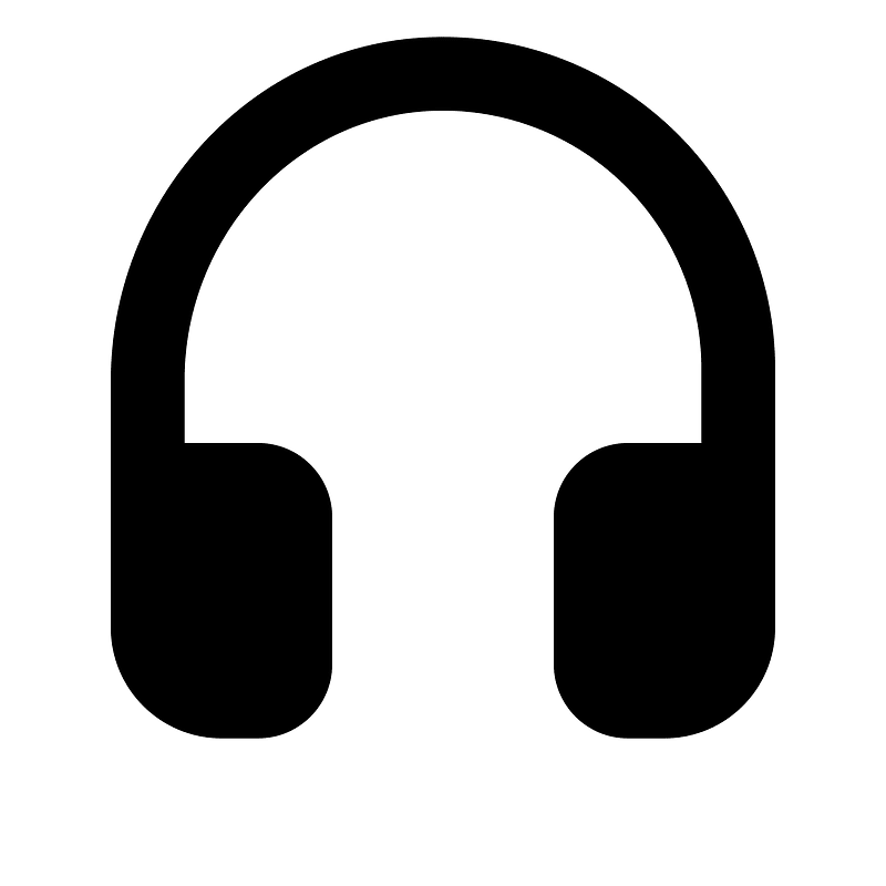 Headset icon. Free download transparent .PNG Creazilla