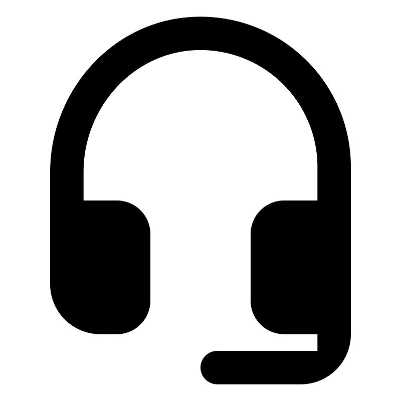 Headset mic icon. Free download transparent .PNG Creazilla