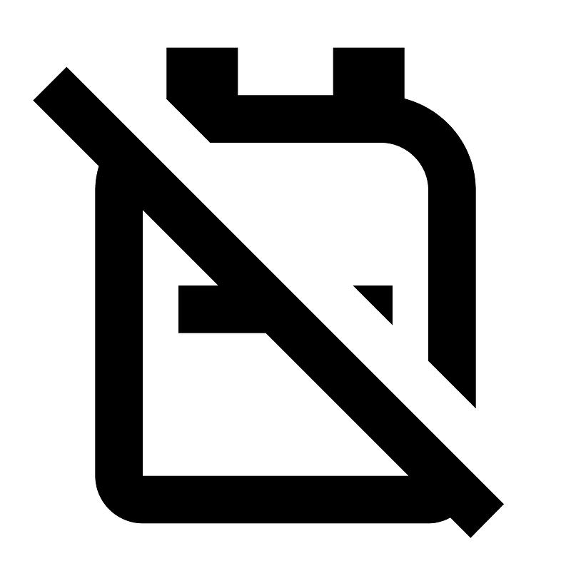 No backpack icon. Free download transparent .PNG Creazilla