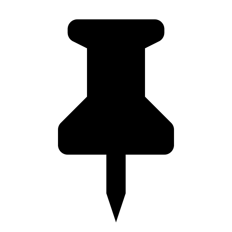 Pin Icon Free Download Transparent PNG Creazilla
