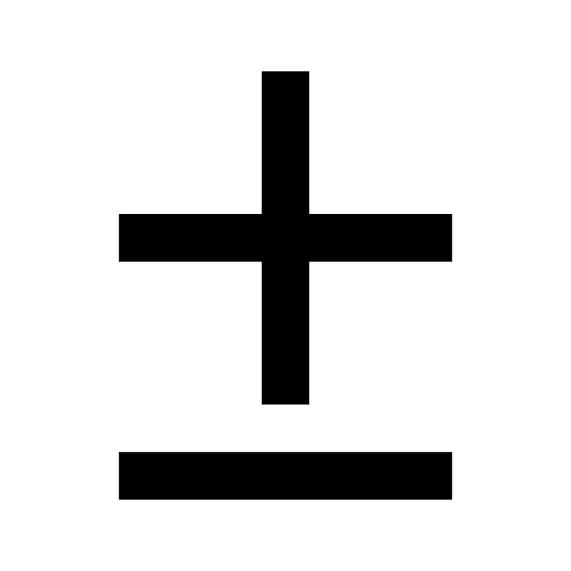 Plus minus icon. Free download transparent .PNG | Creazilla