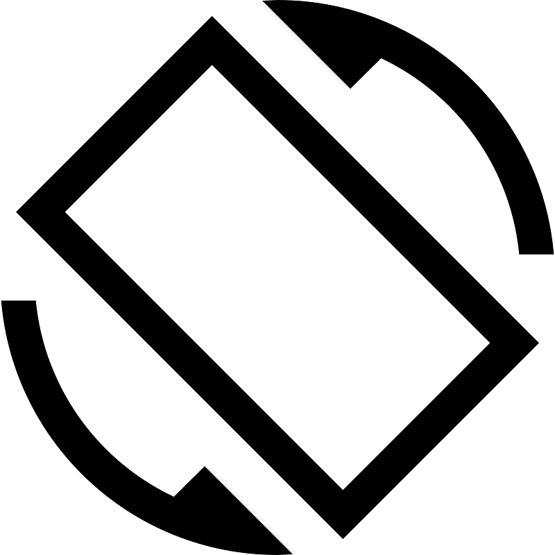 Screen rotation - Free vector icons on creazilla.com