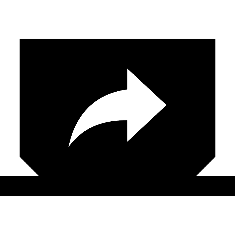 Screen share icon. Free download transparent .PNG Creazilla