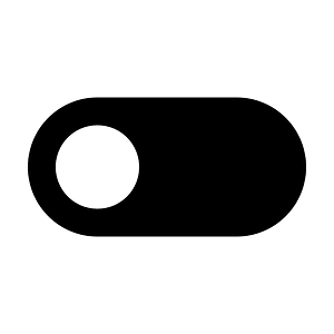Toggle-on icon. Free download transparent .PNG | Creazilla