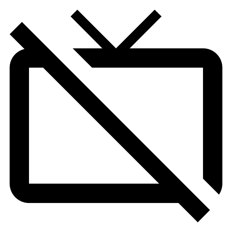 Tv off - Free vector icons on creazilla.com