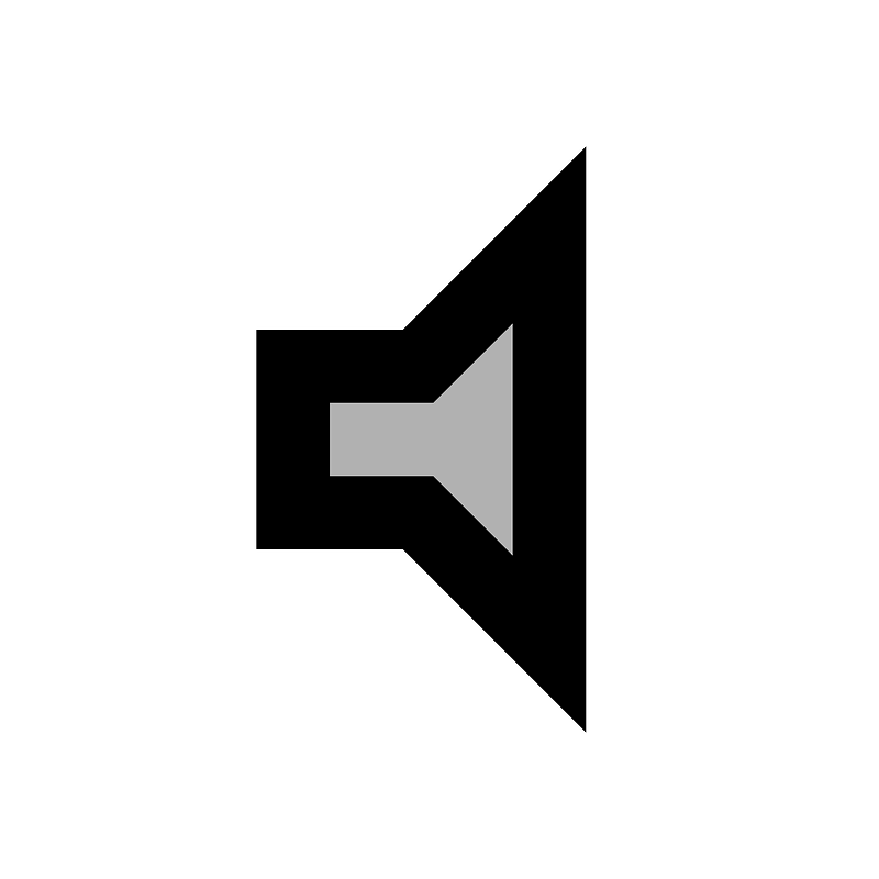 Volume mute icon. Free download transparent .PNG | Creazilla