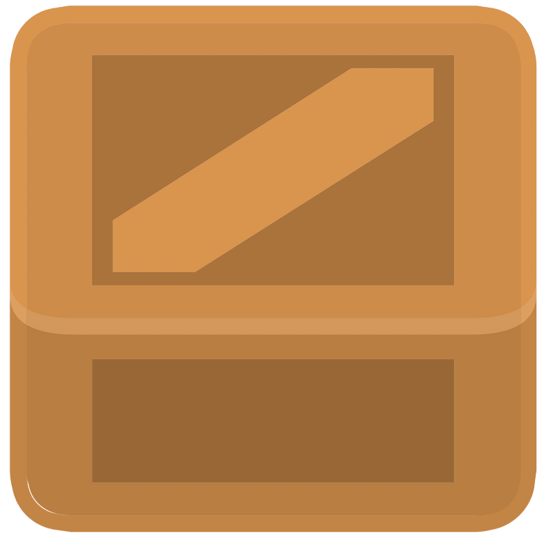 Brown box icon. Free download transparent .PNG Creazilla