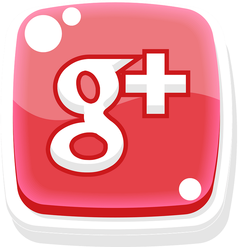 Rounded red google button icon. Free download transparent .PNG Creazilla