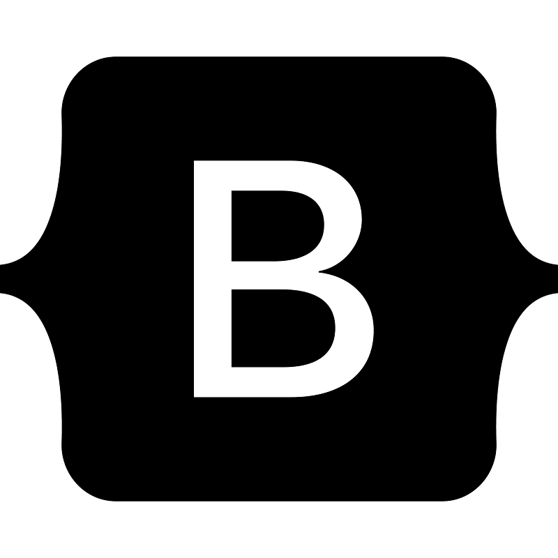 Bootstrap icon. Free download transparent .PNG Creazilla
