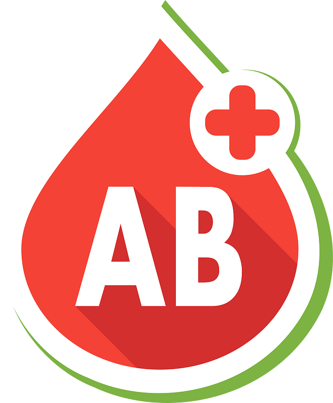 Ab+ blood type icon. Free download transparent .PNG Creazilla