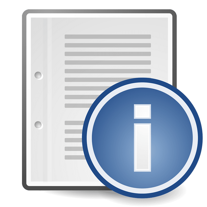 Text information icon. Free download transparent .PNG | Creazilla