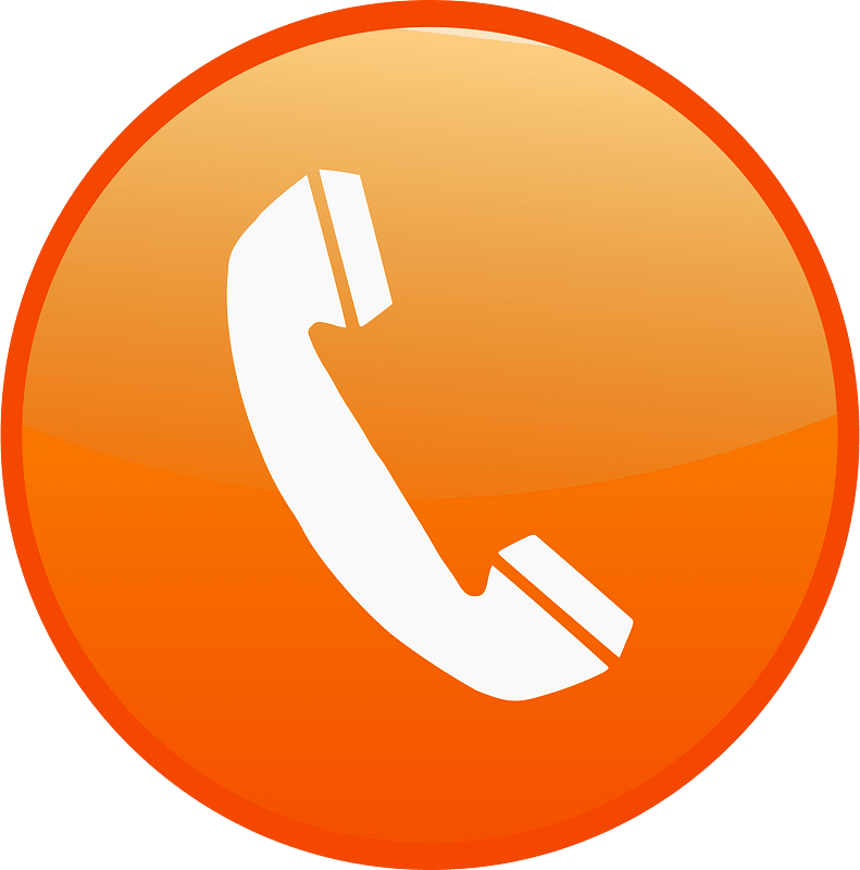 Phone Orange Icon Free Download Transparent PNG Creazilla