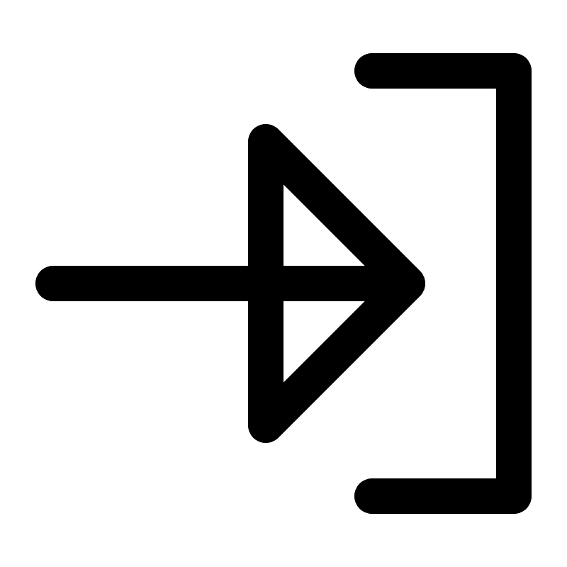 Signin icon. Free download transparent .PNG Creazilla