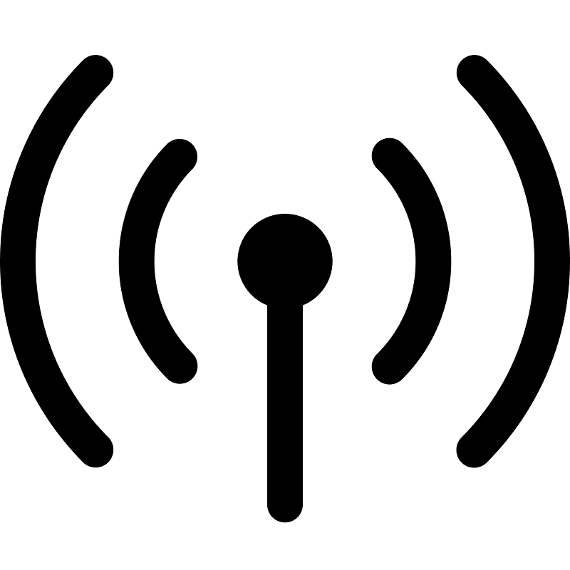Broadcast icon. Free download transparent .PNG | Creazilla