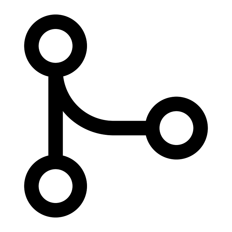 Git-merge icon. Free download transparent .PNG | Creazilla