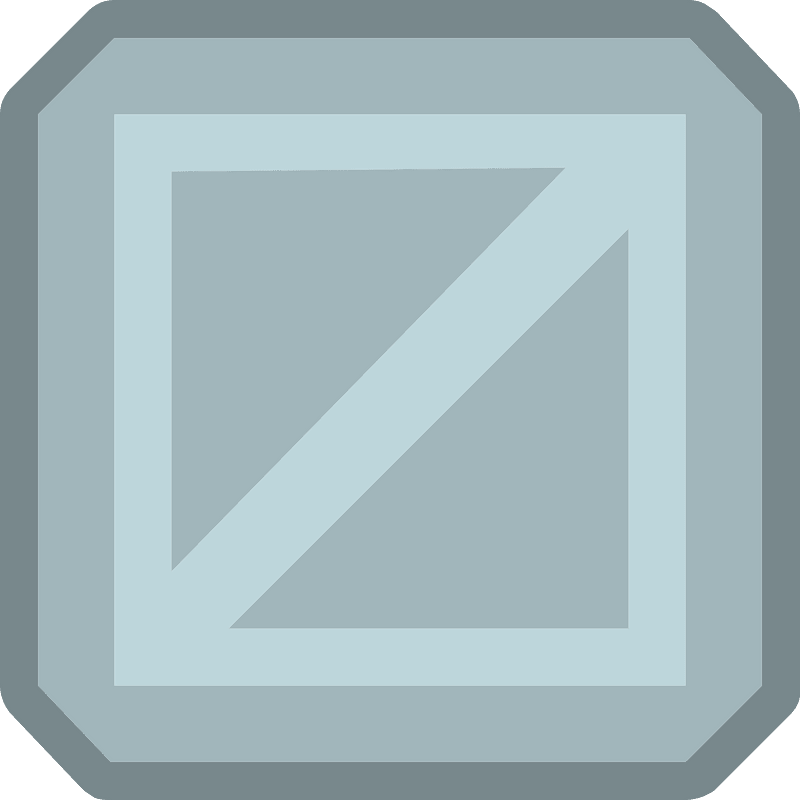 Grey box icon. Free download transparent .PNG Creazilla