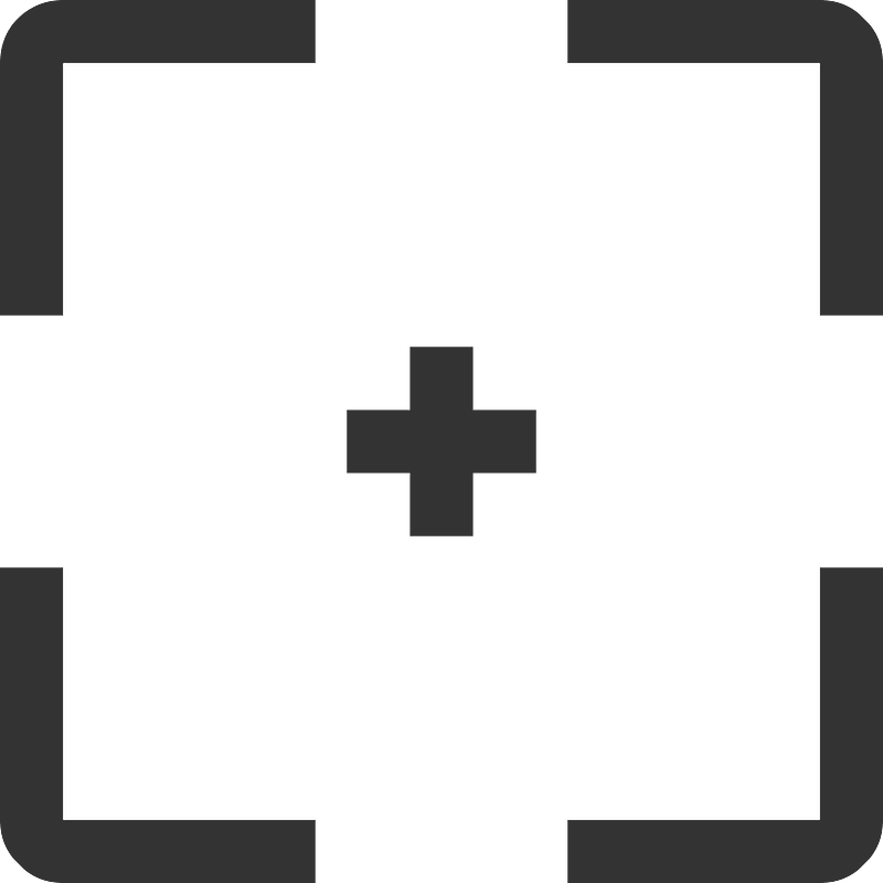Square Crosshair Icon Free Download Transparent PNG Creazilla