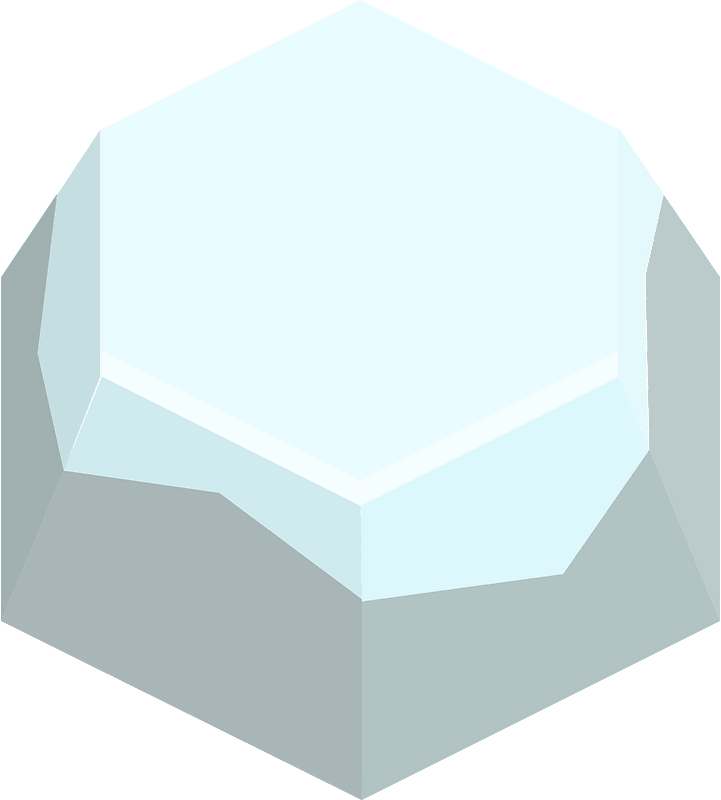 Grey green hexagon hills icon. Free download transparent .PNG Creazilla