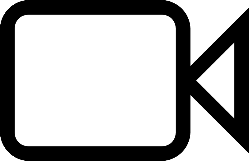 Camcorder icon. Free download transparent .PNG Creazilla