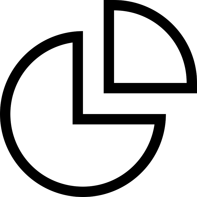 Chartpie icon. Free download transparent .PNG Creazilla