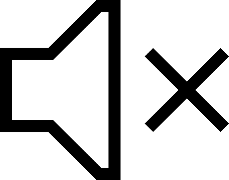 Volumemute icon. Free download transparent .PNG Creazilla
