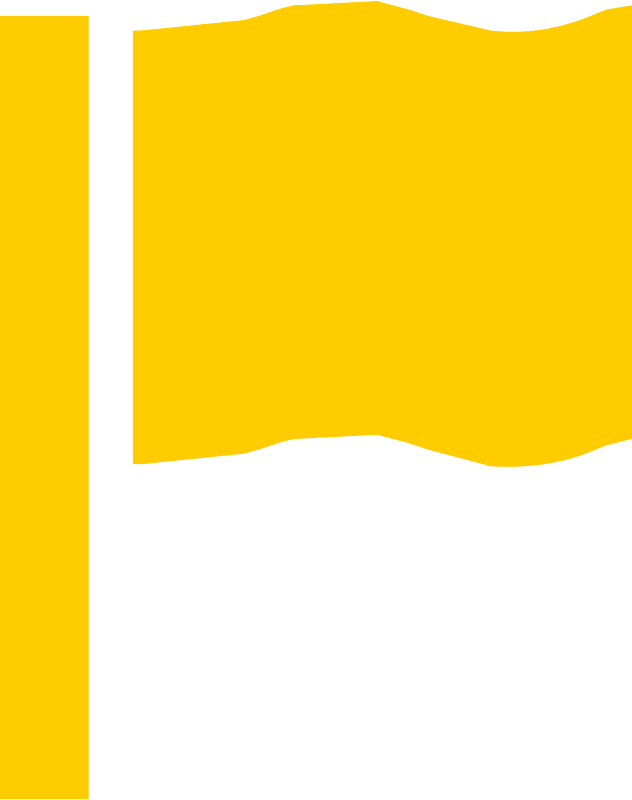 Yellow piece 01 flag icon. Free download transparent .PNG Creazilla
