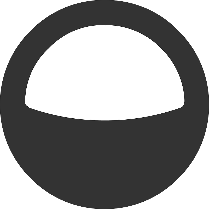 Black circle icon. Free download transparent .PNG | Creazilla