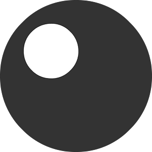 Black circle icon. Free download transparent .PNG | Creazilla
