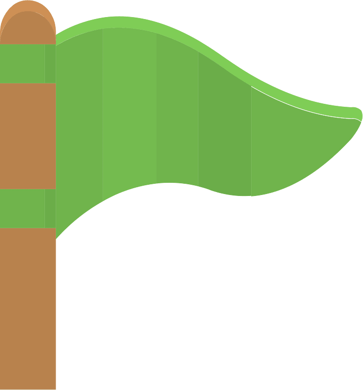 Flag 0703 green icon. Free download transparent .PNG Creazilla